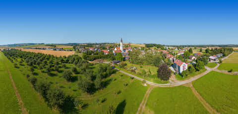 Gemeinde Bad_Griesbach Landkreis Passau Karpfham Luftbild (Dirschl Johann) Deutschland PA